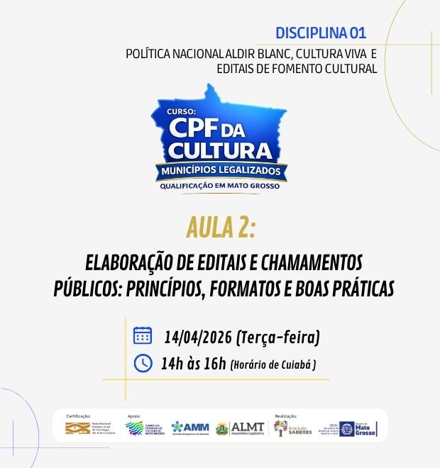 04.AULA 2 (14/04/2026) – ELABORAÇÃO DE EDITAIS E CHAMAMENTOS PÚBLICOS: PRINCÍPIOS, FORMATOS E BOAS PRÁTICAS