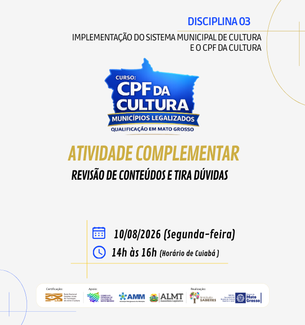 11.ATIVIDADE COMPLEMENTAR (10/08/2026)